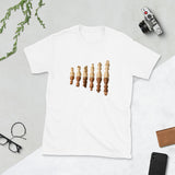 Chess Pieces Reflection T-Shirt